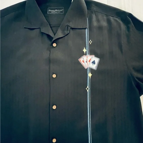 Tommy Bahama Panel Back Camp Shirt - Picture 7 of 9